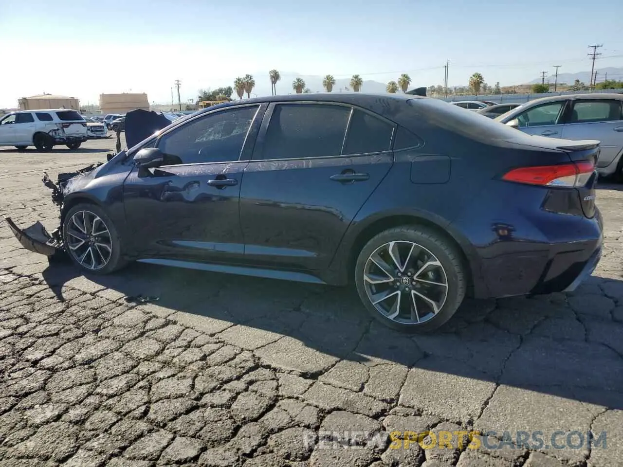 2 Photograph of a damaged car 5YFS4RCE9LP035025 TOYOTA COROLLA 2020