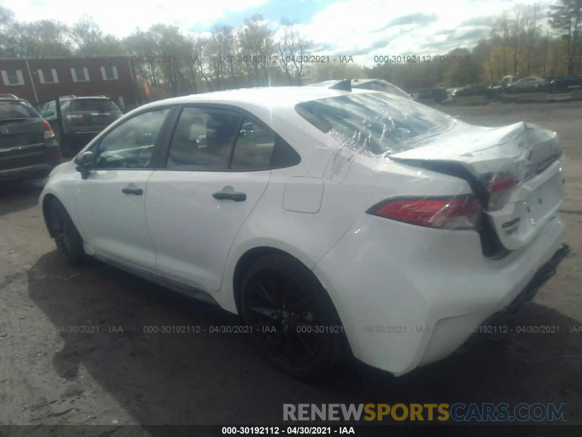 3 Photograph of a damaged car 5YFS4RCE9LP048678 TOYOTA COROLLA 2020