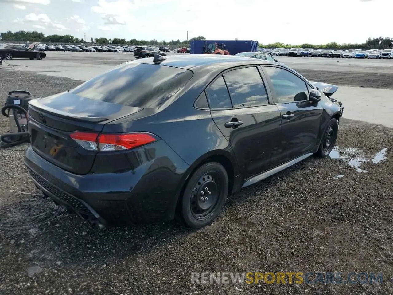 3 Photograph of a damaged car 5YFS4RCE9LP053444 TOYOTA COROLLA 2020