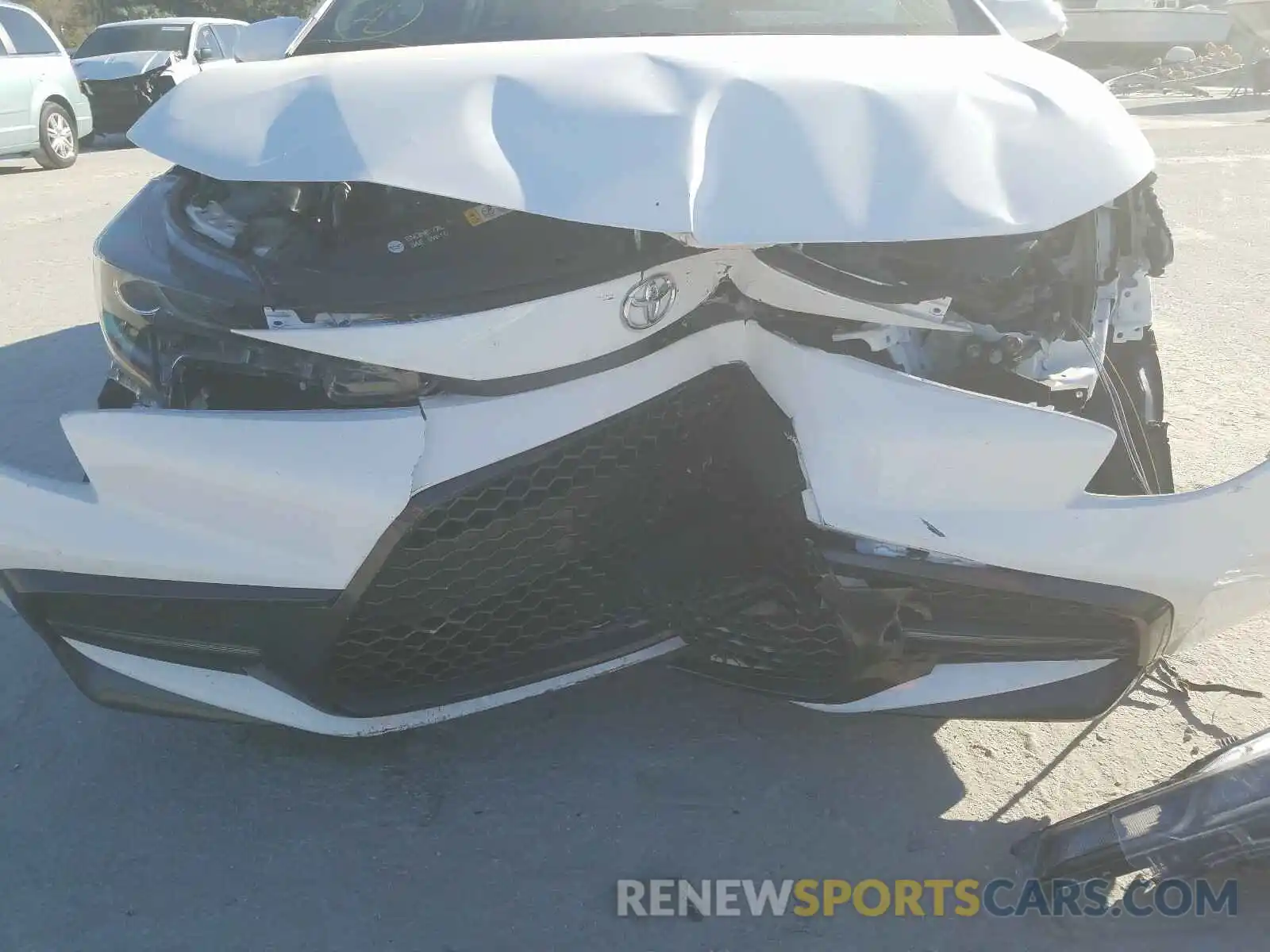 9 Photograph of a damaged car 5YFS4RCEXLP010635 TOYOTA COROLLA 2020