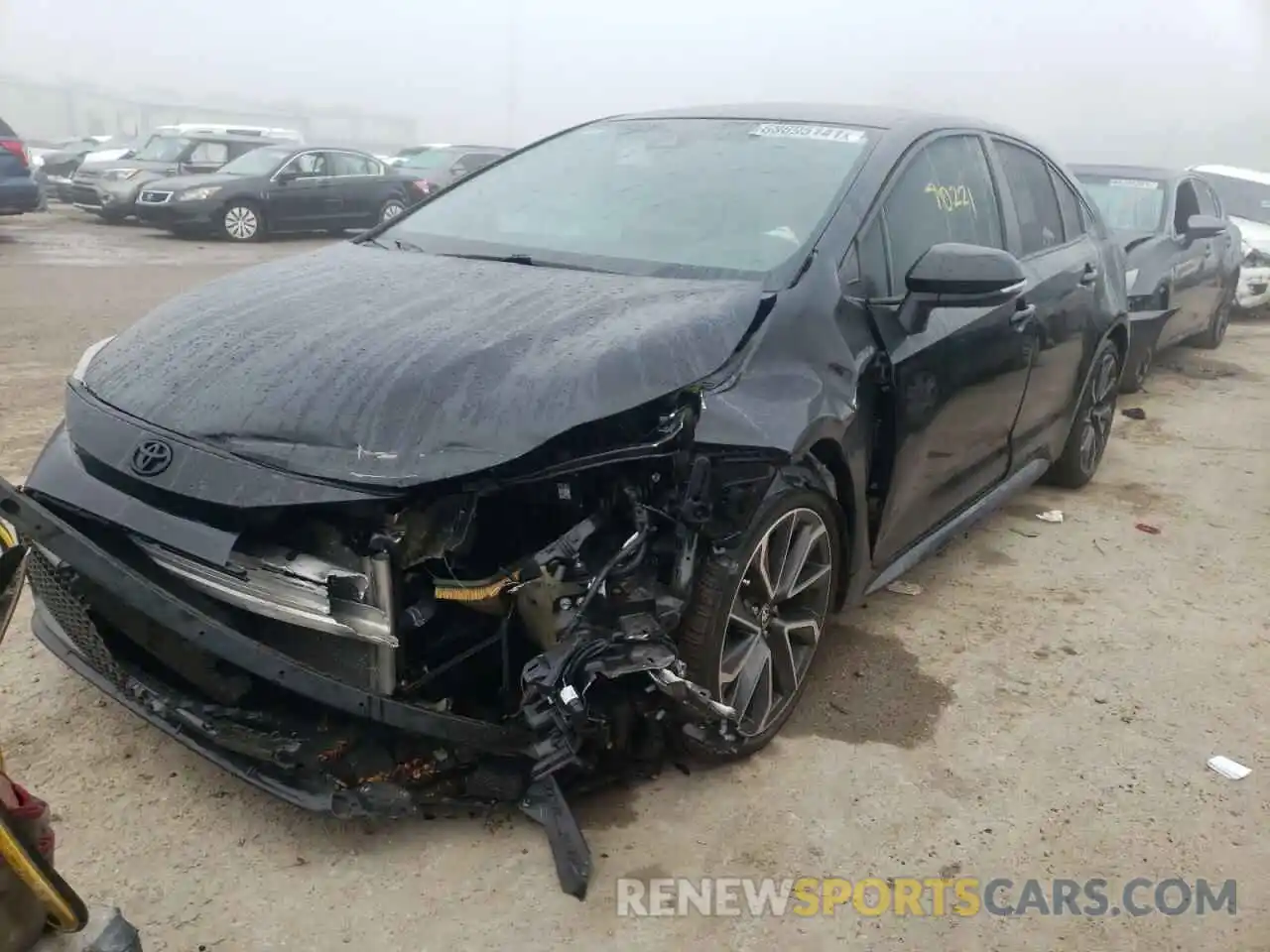 2 Photograph of a damaged car 5YFS4RCEXLP018993 TOYOTA COROLLA 2020