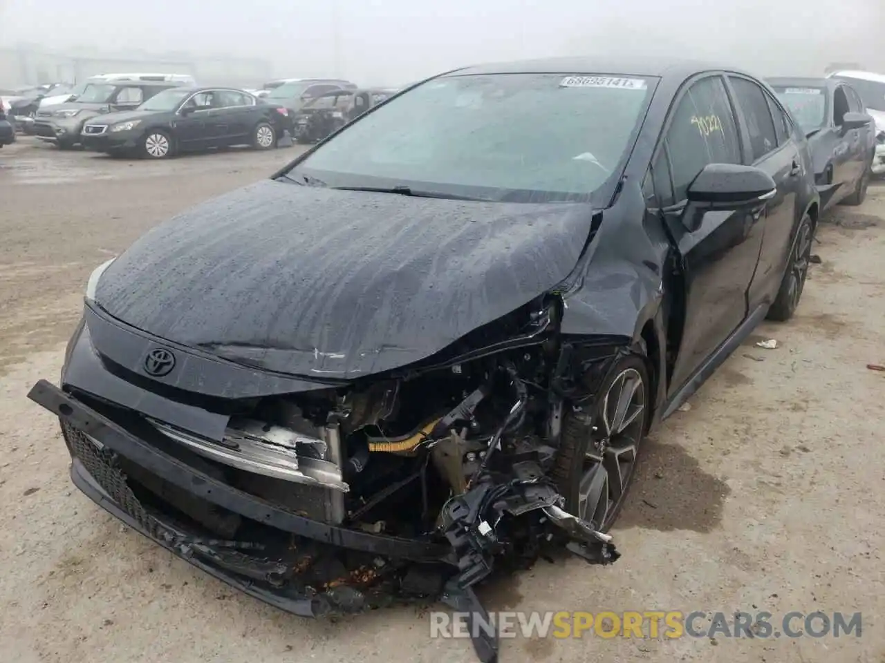 9 Photograph of a damaged car 5YFS4RCEXLP018993 TOYOTA COROLLA 2020