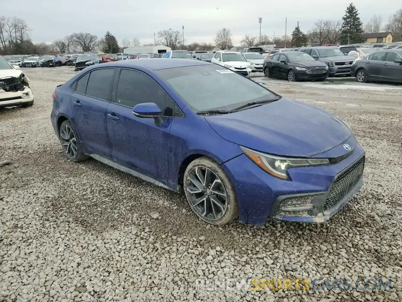 4 Photograph of a damaged car 5YFS4RCEXLP023174 TOYOTA COROLLA 2020