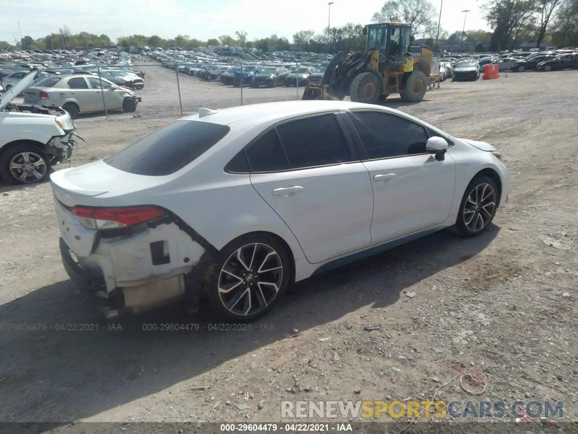 4 Photograph of a damaged car 5YFS4RCEXLP026706 TOYOTA COROLLA 2020