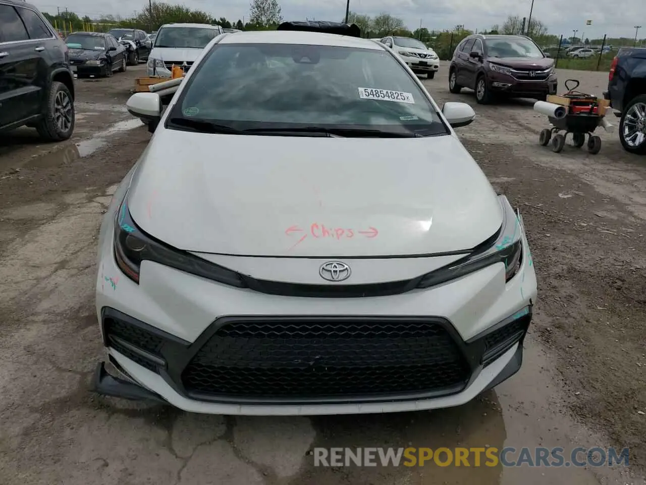 5 Photograph of a damaged car 5YFS4RCEXLP030979 TOYOTA COROLLA 2020