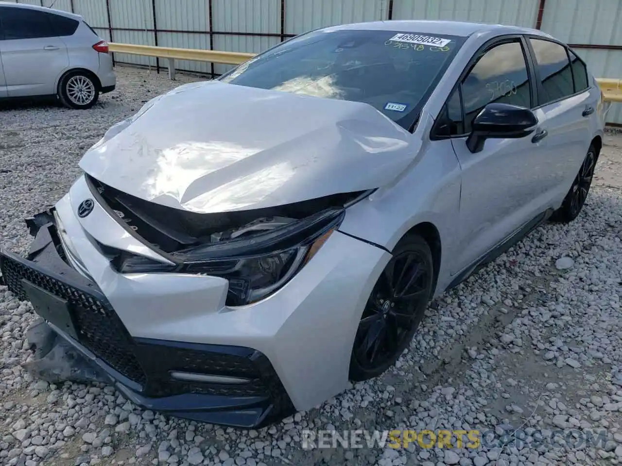 2 Photograph of a damaged car 5YFS4RCEXLP031548 TOYOTA COROLLA 2020