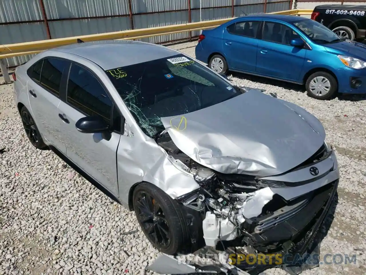 9 Photograph of a damaged car 5YFS4RCEXLP031548 TOYOTA COROLLA 2020