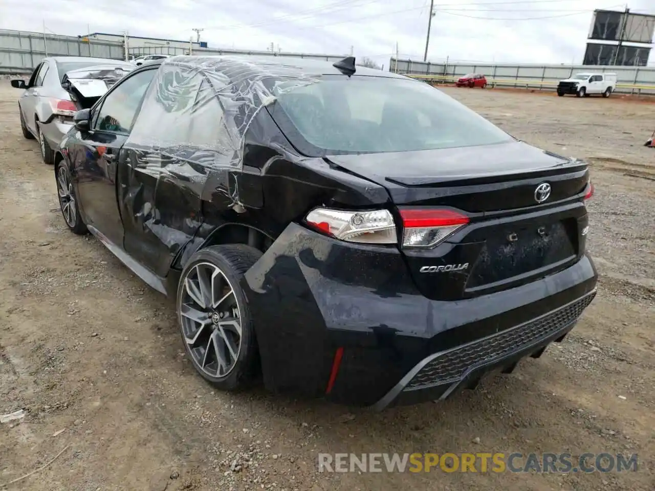 3 Photograph of a damaged car 5YFS4RCEXLP031940 TOYOTA COROLLA 2020