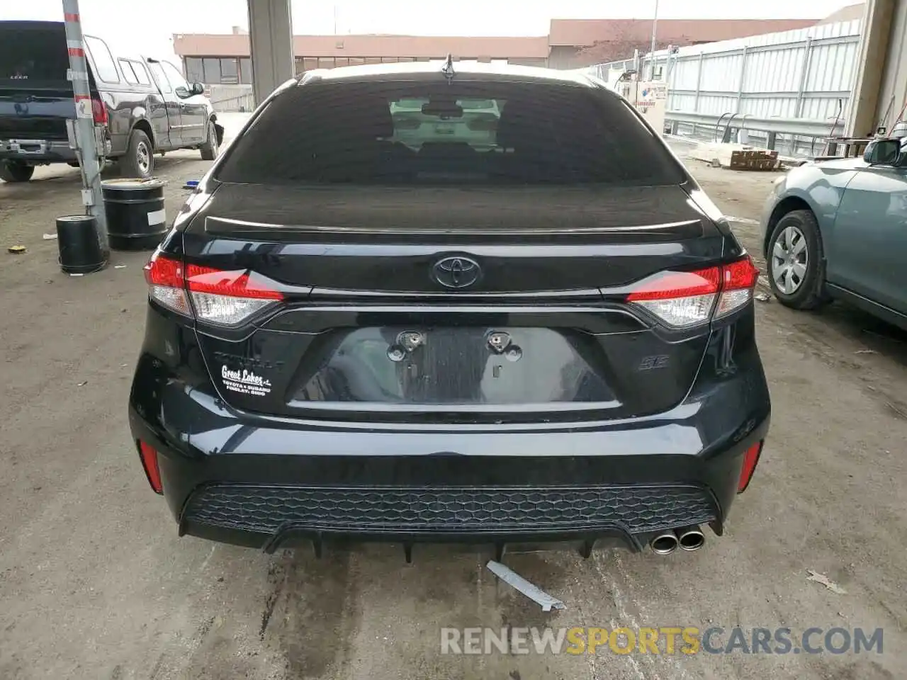 6 Photograph of a damaged car 5YFS4RCEXLP038998 TOYOTA COROLLA 2020