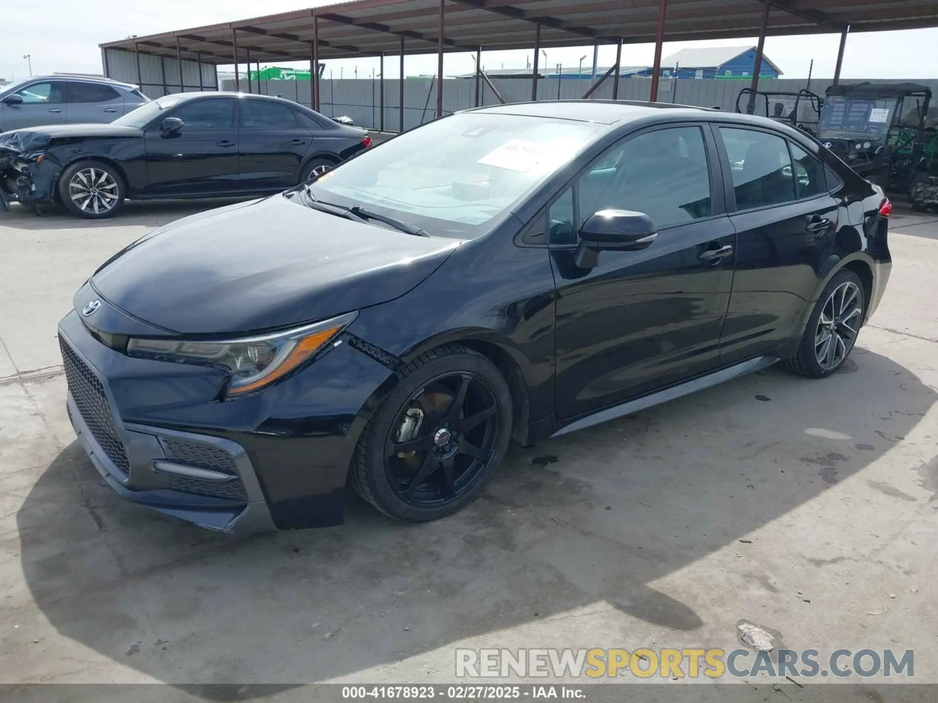 2 Photograph of a damaged car 5YFS4RCEXLP039729 TOYOTA COROLLA 2020