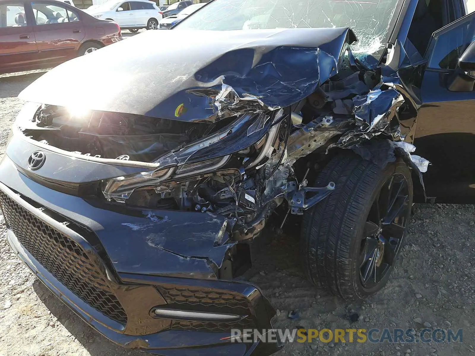 9 Photograph of a damaged car 5YFS4RCEXLP041593 TOYOTA COROLLA 2020