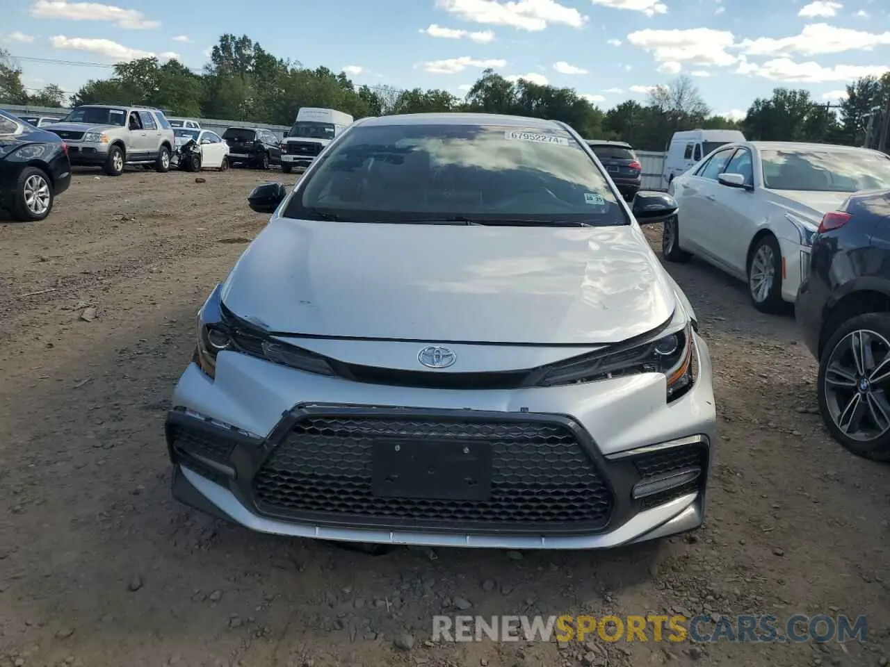 5 Photograph of a damaged car 5YFS4RCEXLP043280 TOYOTA COROLLA 2020