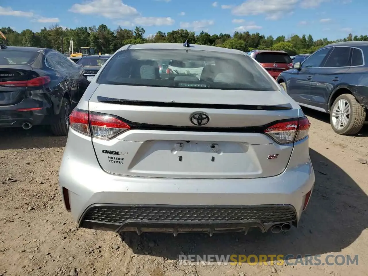 6 Photograph of a damaged car 5YFS4RCEXLP043280 TOYOTA COROLLA 2020