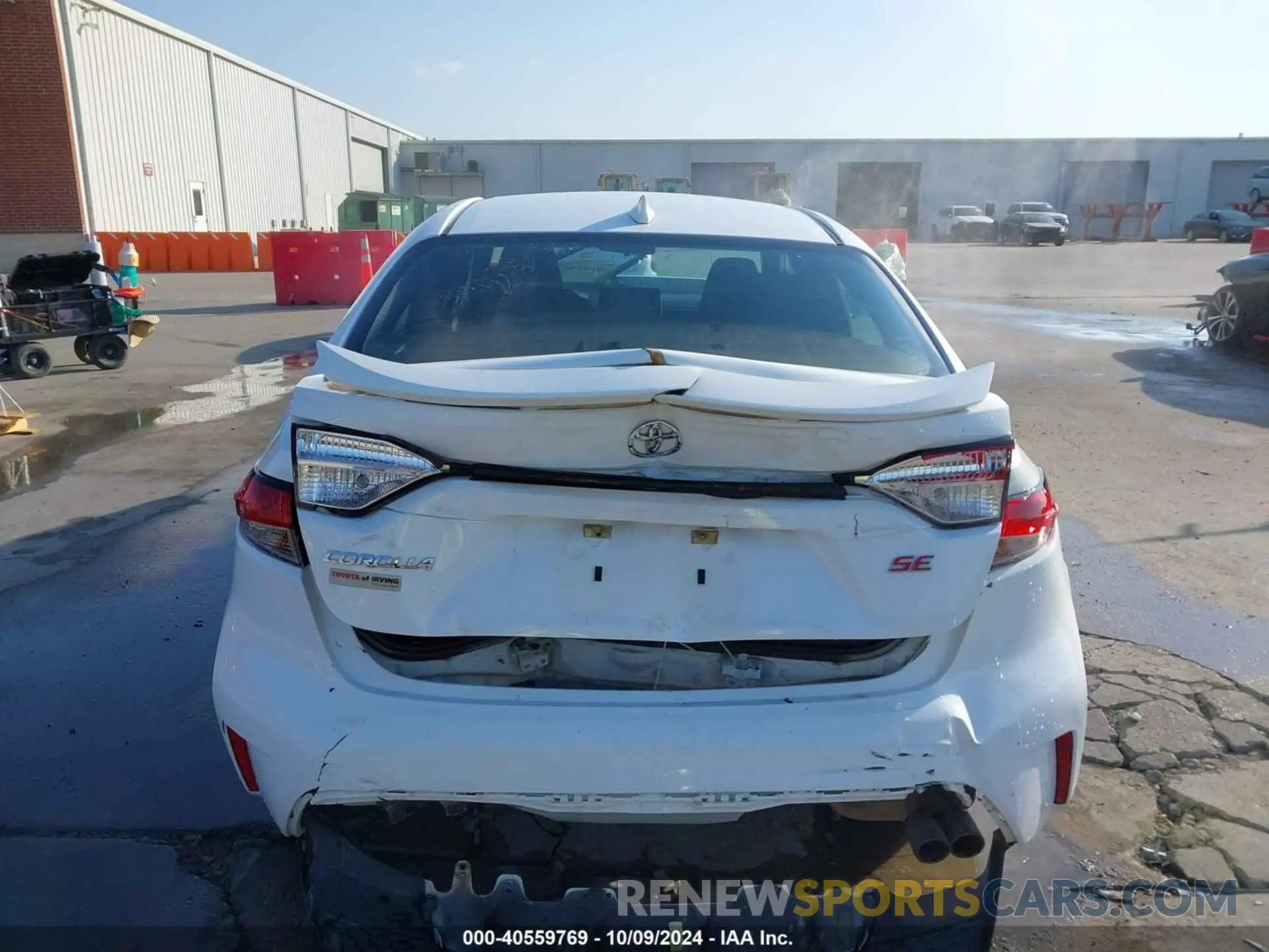 16 Photograph of a damaged car 5YFS4RCEXLP047281 TOYOTA COROLLA 2020