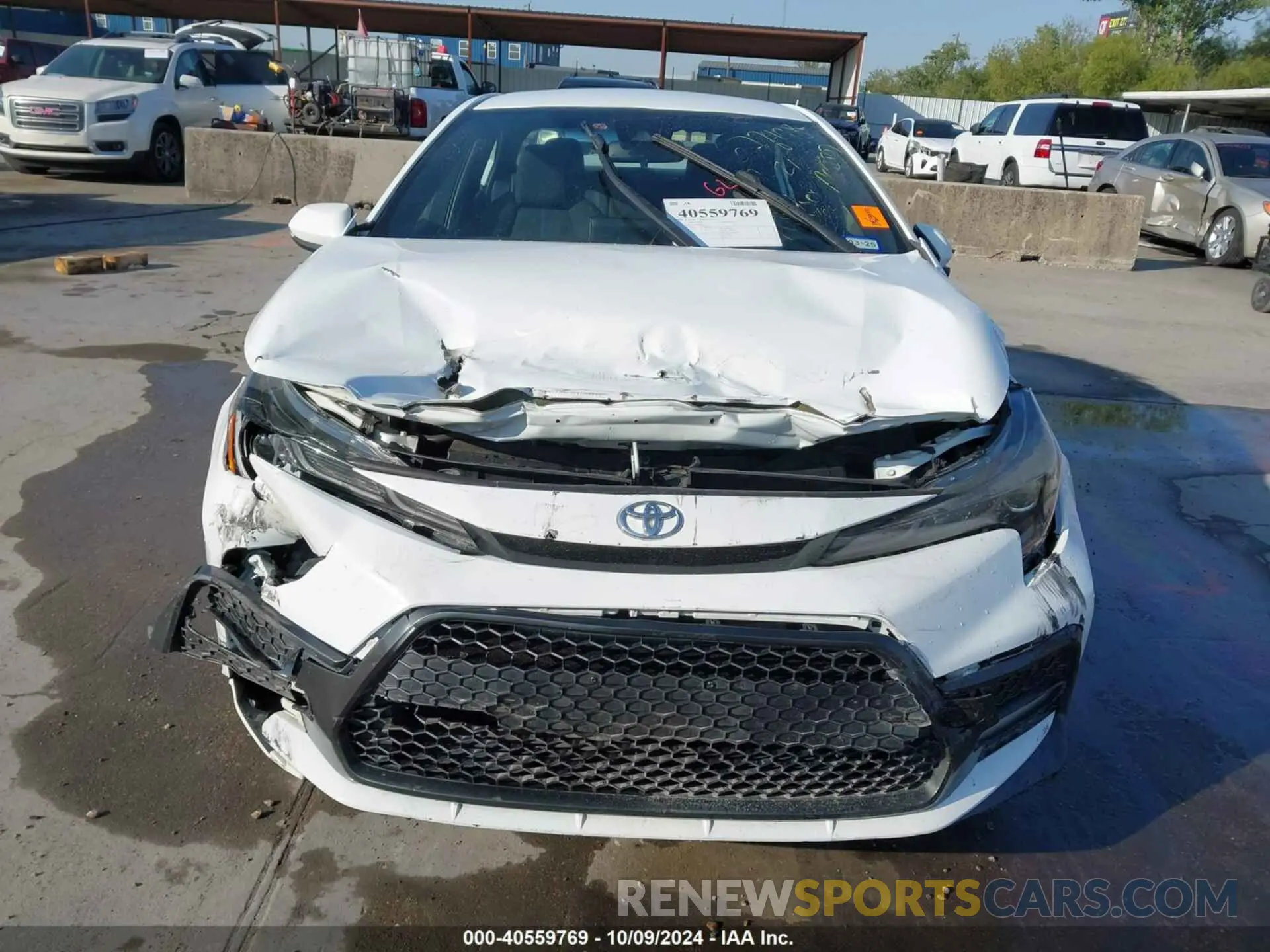 6 Photograph of a damaged car 5YFS4RCEXLP047281 TOYOTA COROLLA 2020