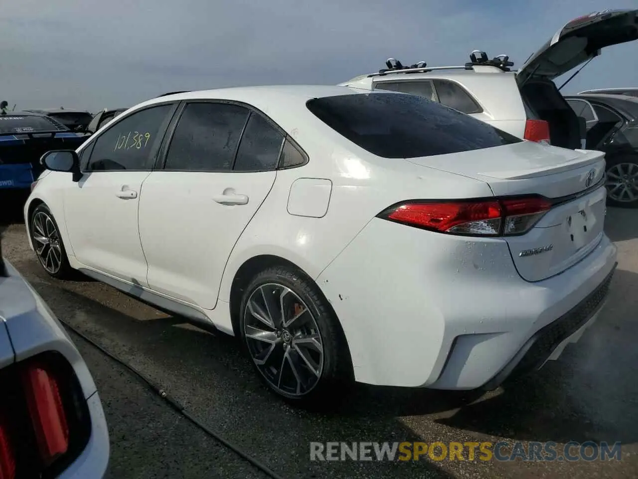 2 Photograph of a damaged car 5YFS4RCEXLP047846 TOYOTA COROLLA 2020