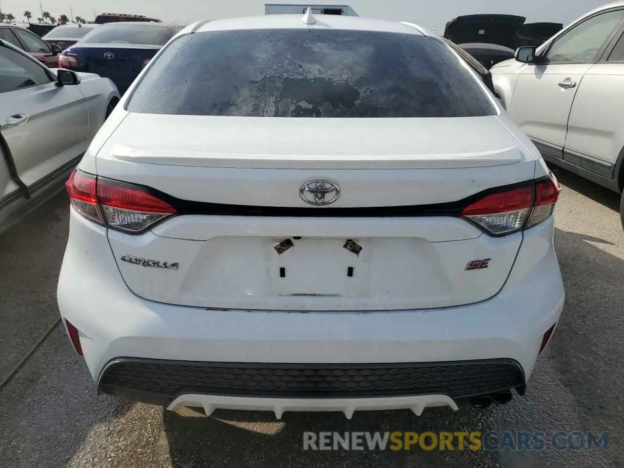 6 Photograph of a damaged car 5YFS4RCEXLP047846 TOYOTA COROLLA 2020