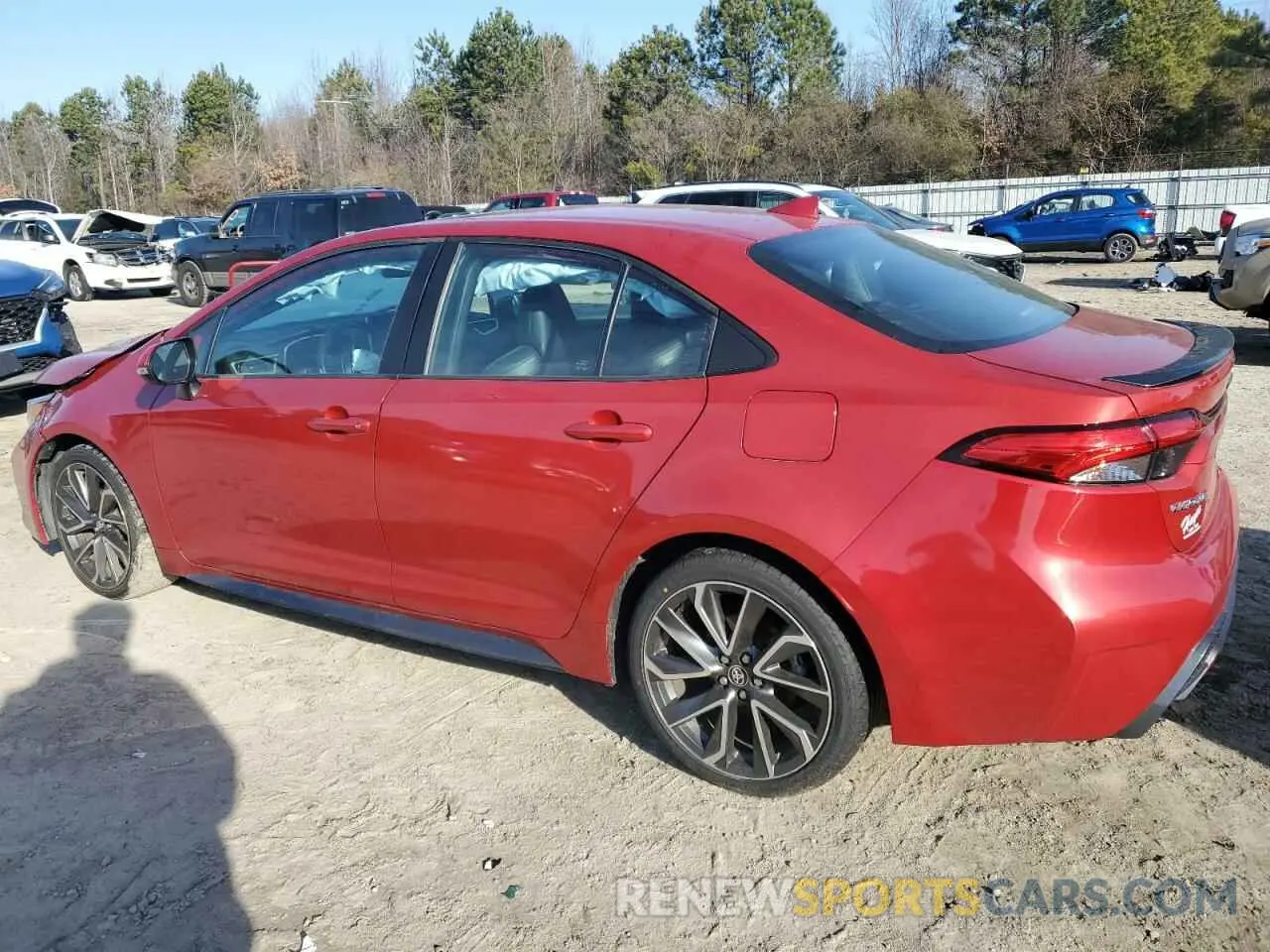 2 Photograph of a damaged car 5YFT4RCE1LP010396 TOYOTA COROLLA 2020