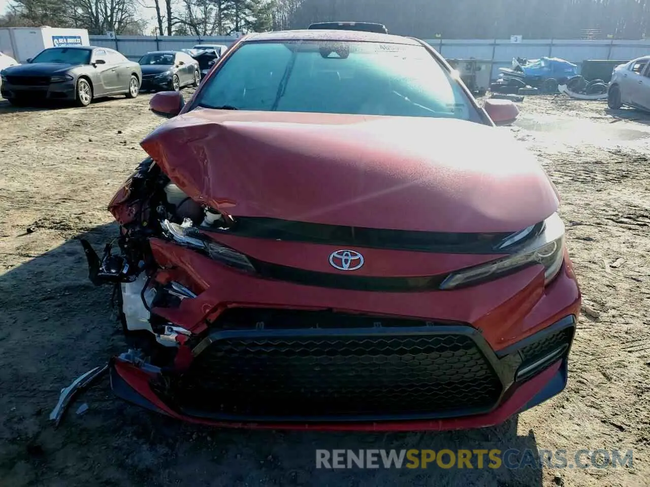 5 Photograph of a damaged car 5YFT4RCE1LP010396 TOYOTA COROLLA 2020