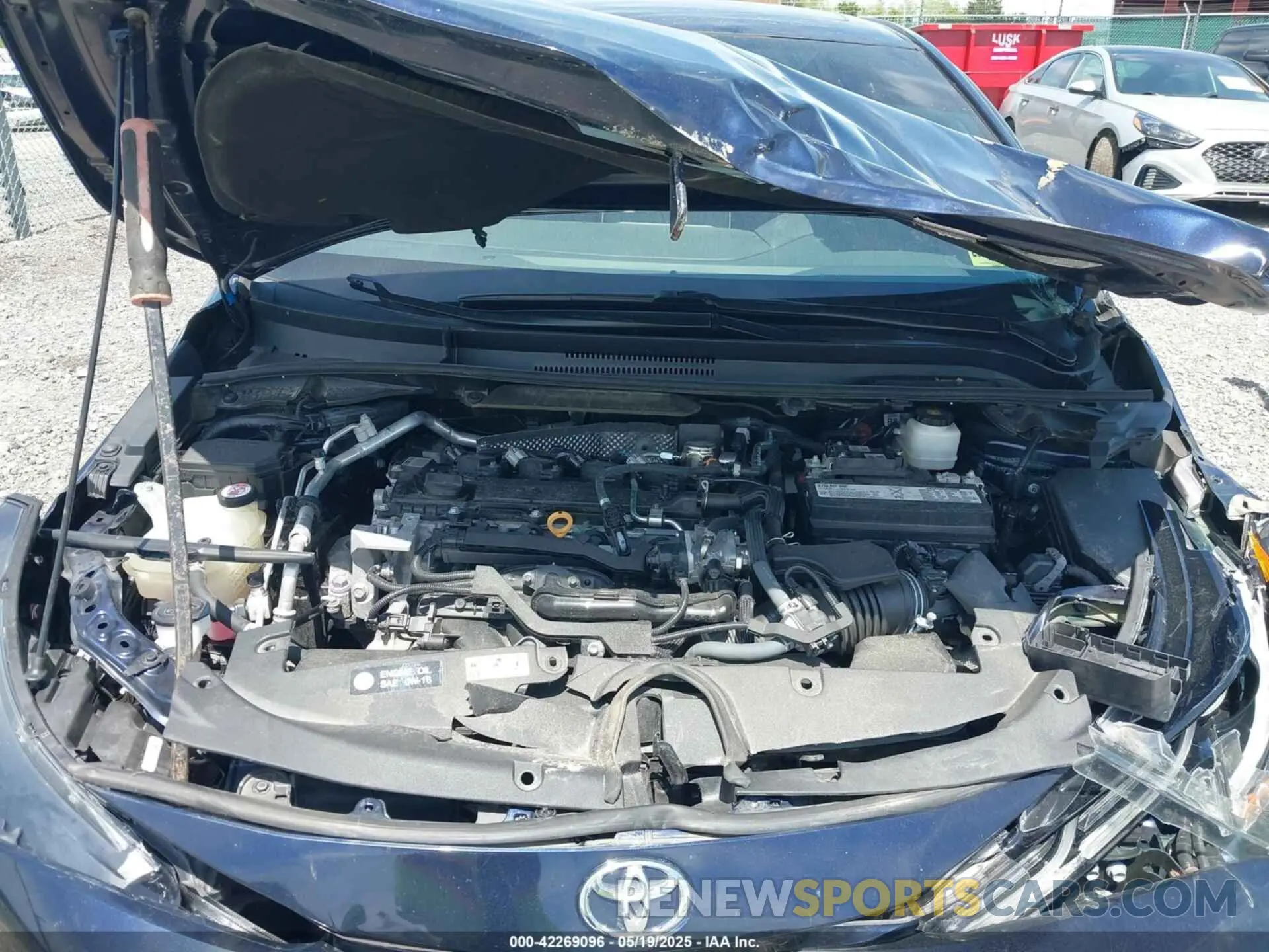 10 Photograph of a damaged car 5YFT4RCE1LP022340 TOYOTA COROLLA 2020