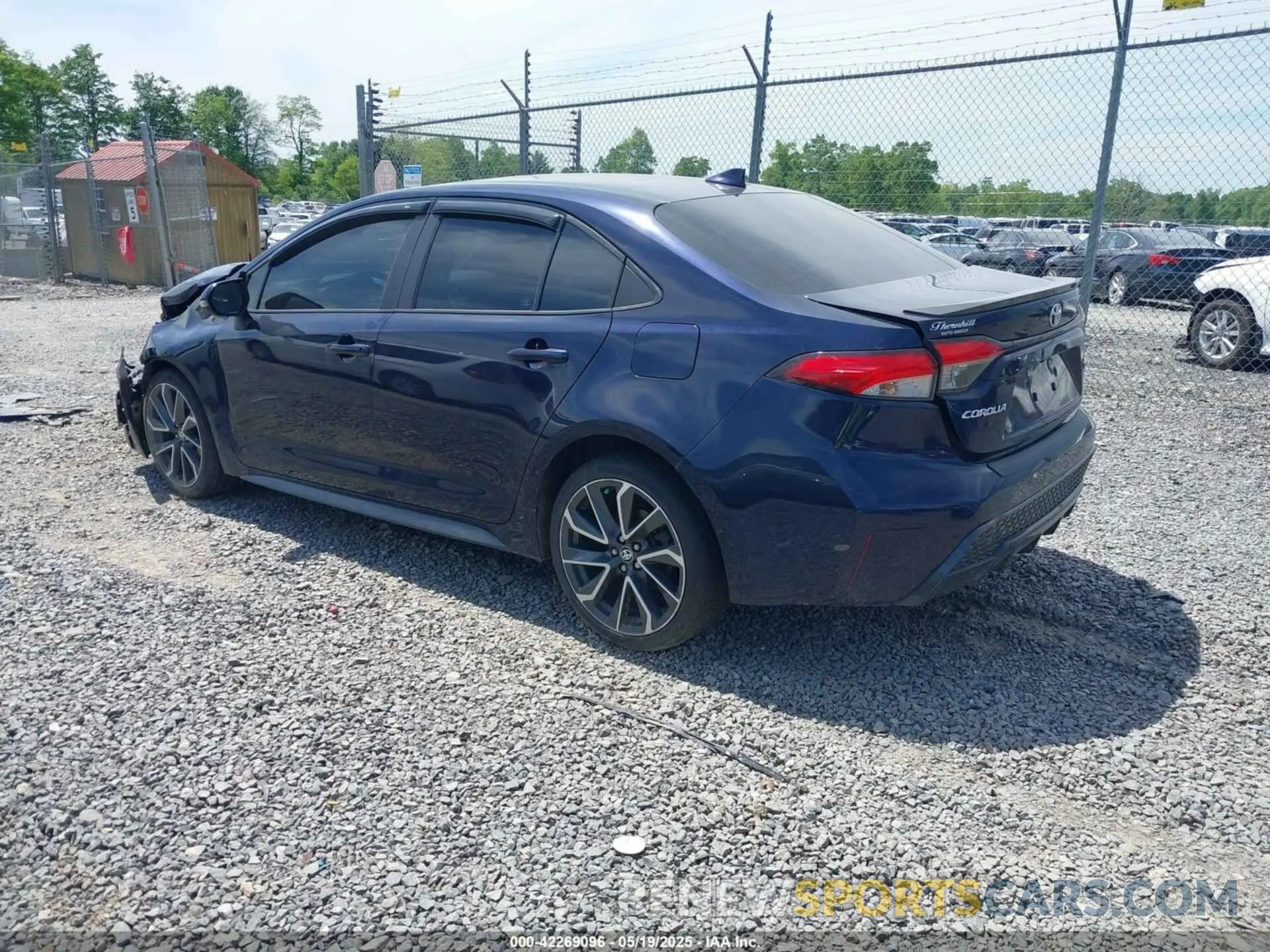 3 Photograph of a damaged car 5YFT4RCE1LP022340 TOYOTA COROLLA 2020
