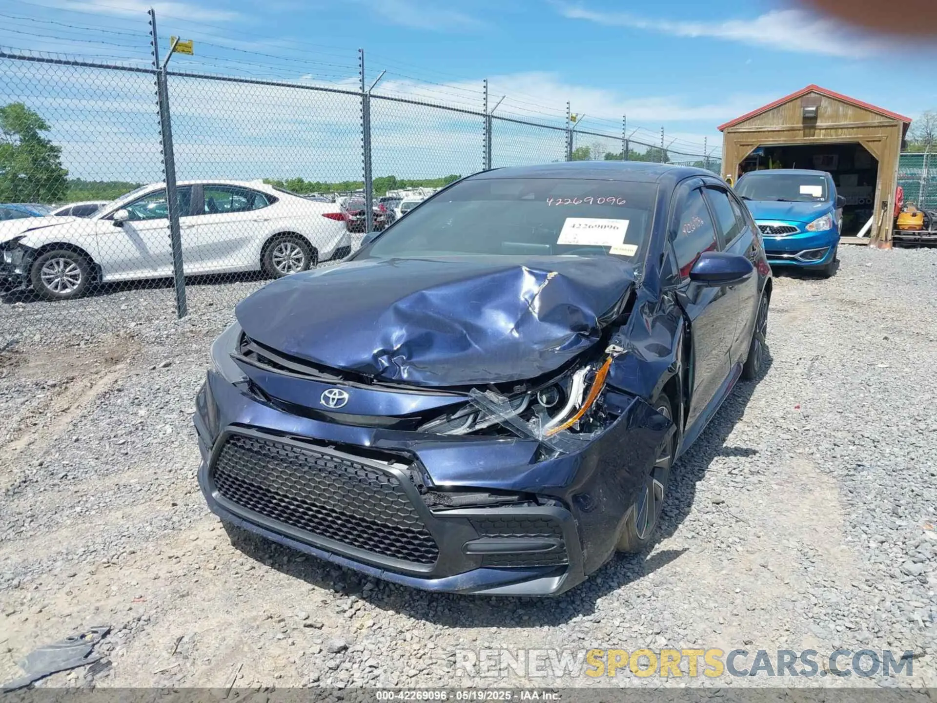 6 Photograph of a damaged car 5YFT4RCE1LP022340 TOYOTA COROLLA 2020