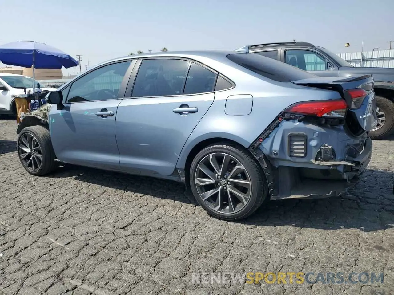 2 Photograph of a damaged car 5YFT4RCE1LP049246 TOYOTA COROLLA 2020