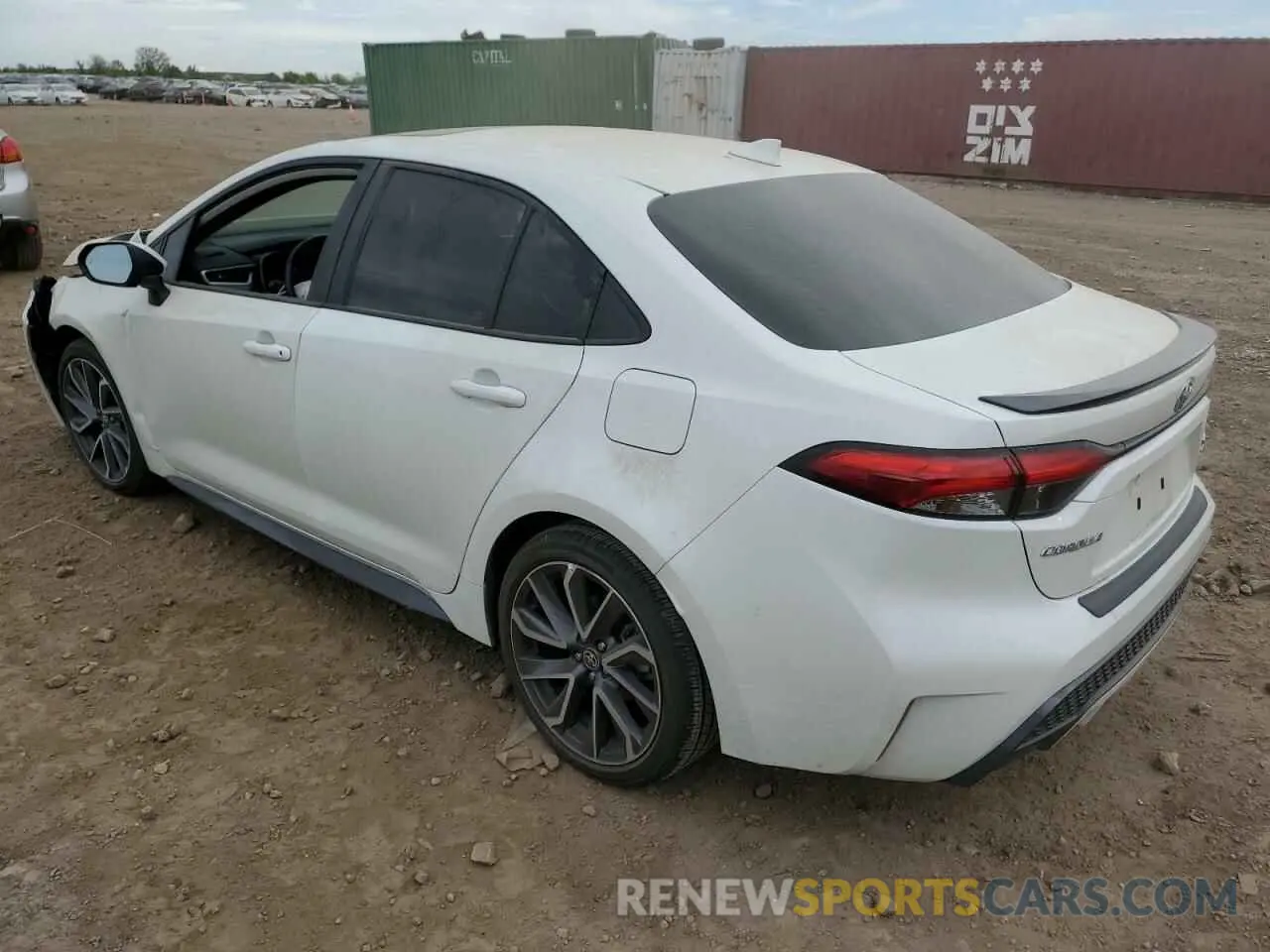2 Photograph of a damaged car 5YFT4RCE2LP053676 TOYOTA COROLLA 2020
