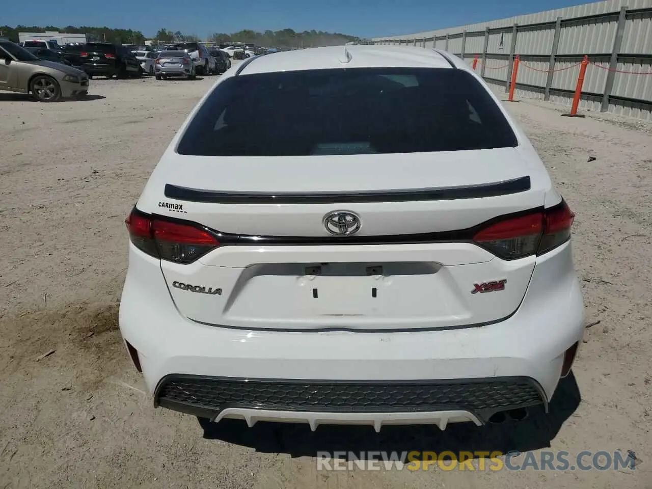 6 Photograph of a damaged car 5YFT4RCE4LP038600 TOYOTA COROLLA 2020