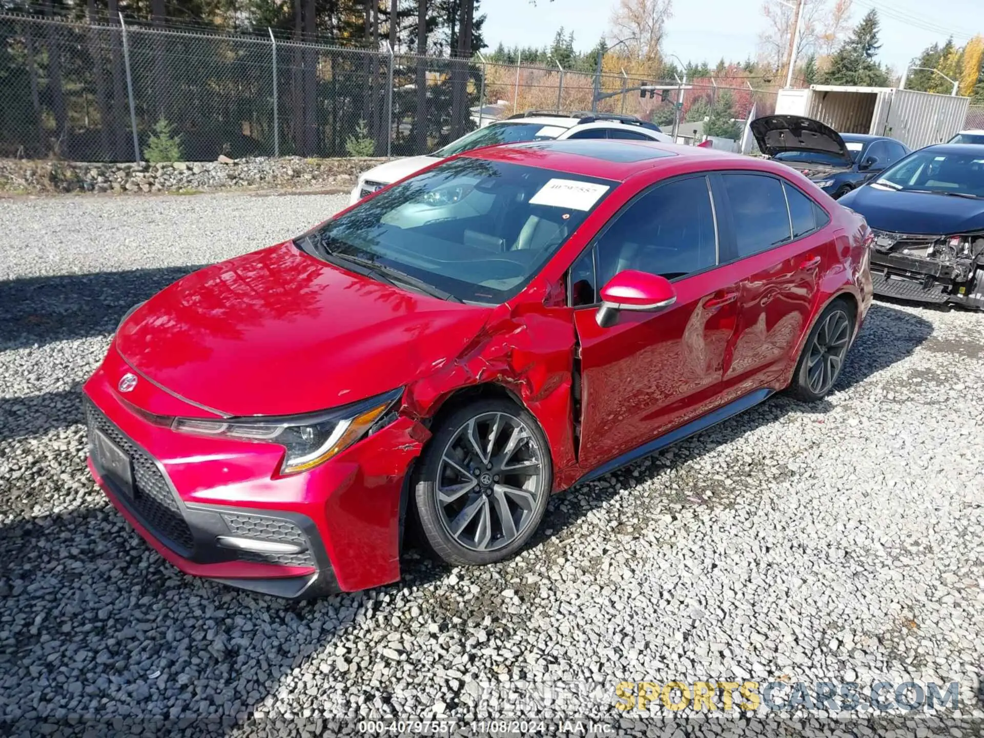 2 Photograph of a damaged car 5YFT4RCE8LP004062 TOYOTA COROLLA 2020