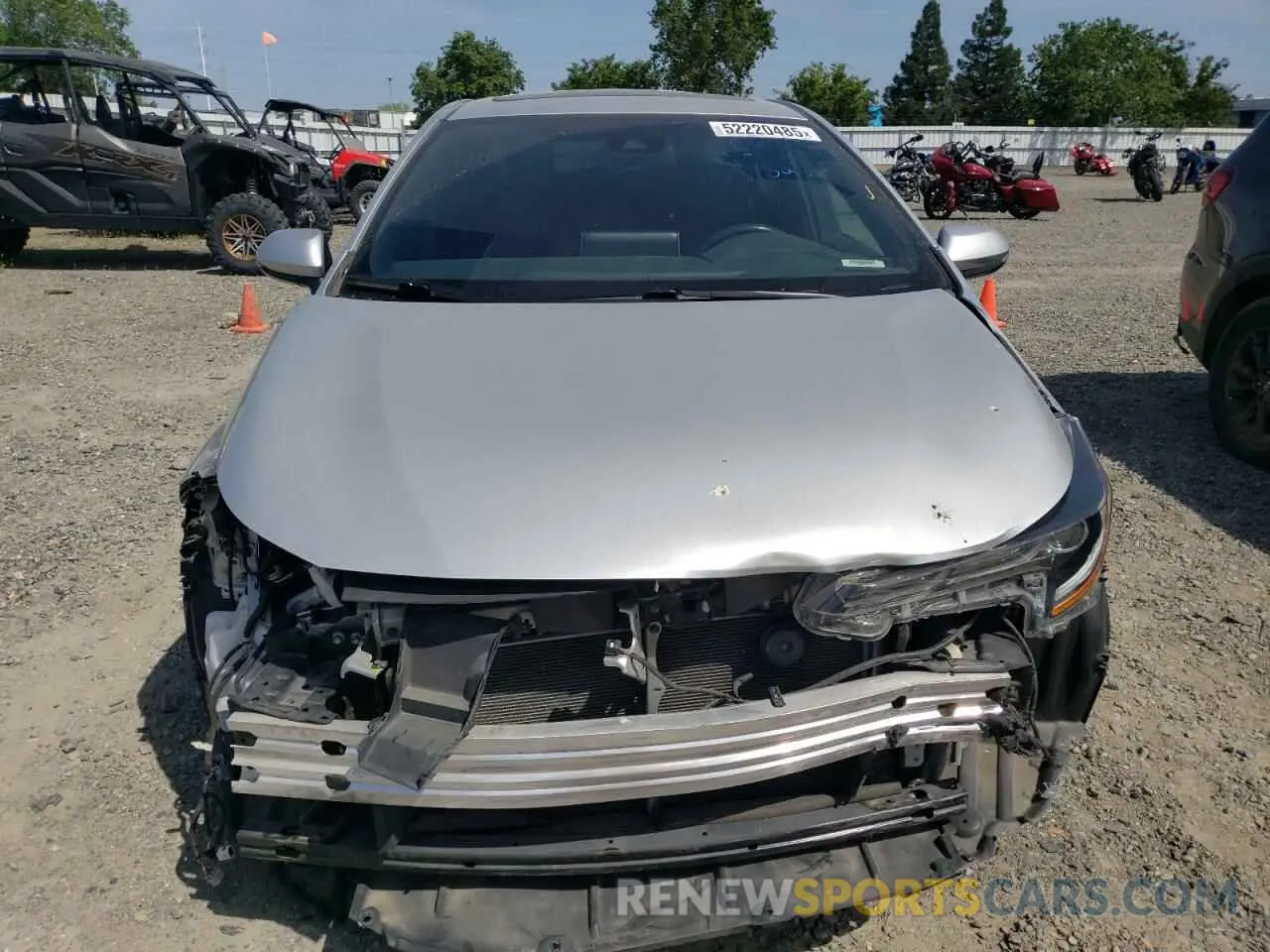 5 Photograph of a damaged car 5YFT4RCE9LP011473 TOYOTA COROLLA 2020