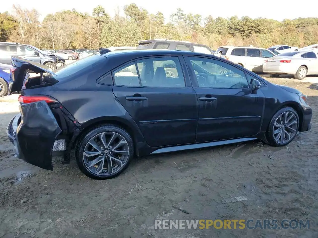 3 Photograph of a damaged car 5YFT4RCEXLP043302 TOYOTA COROLLA 2020
