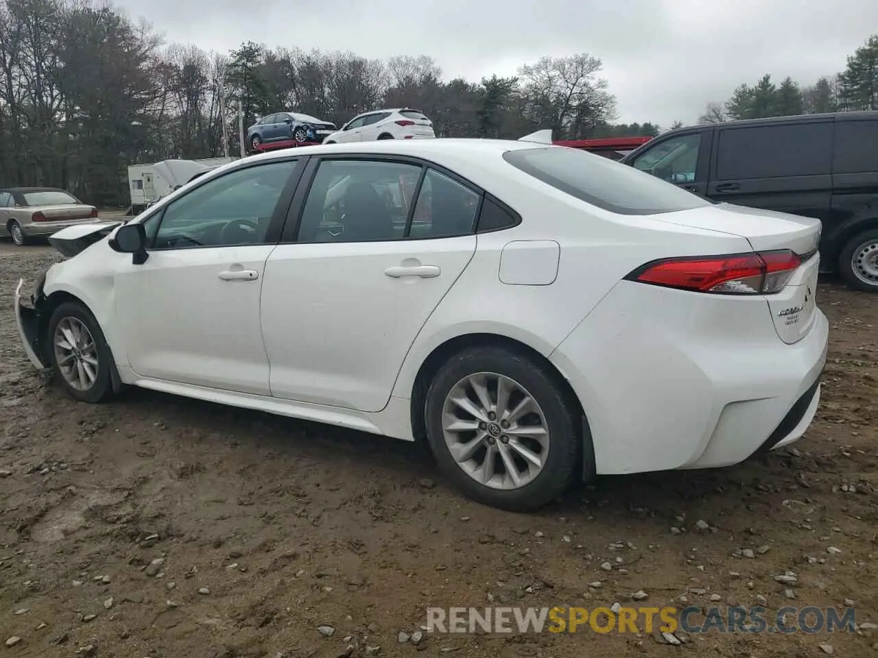2 Photograph of a damaged car 5YFVPRAE2LP075826 TOYOTA COROLLA 2020