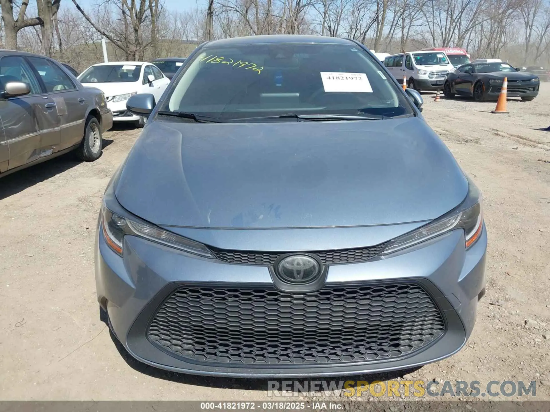 12 Photograph of a damaged car JTDDPRAE1LJ006870 TOYOTA COROLLA 2020