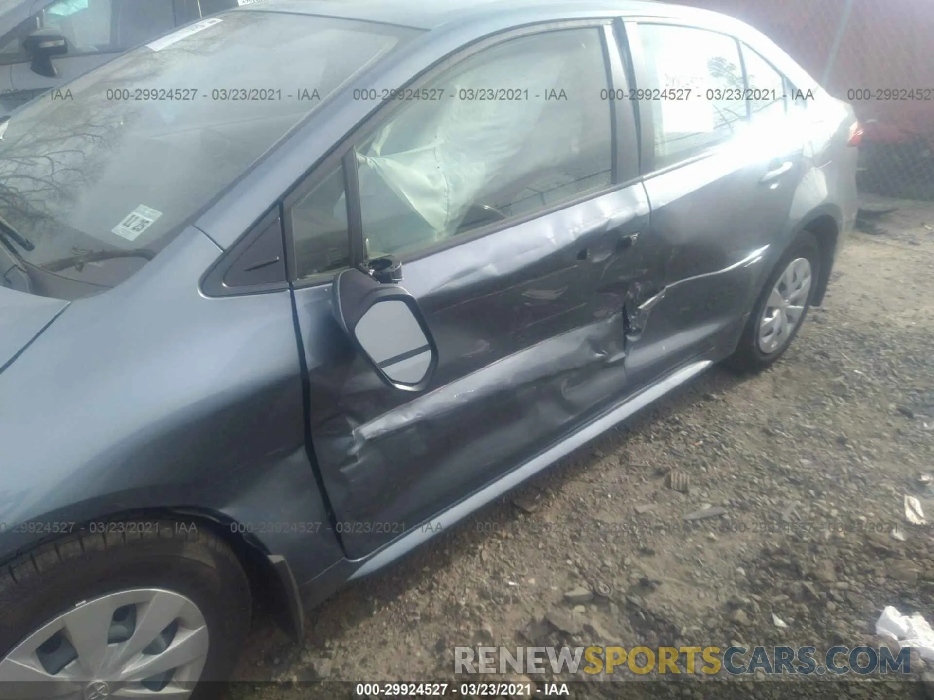 6 Photograph of a damaged car JTDDPRAE1LJ052568 TOYOTA COROLLA 2020