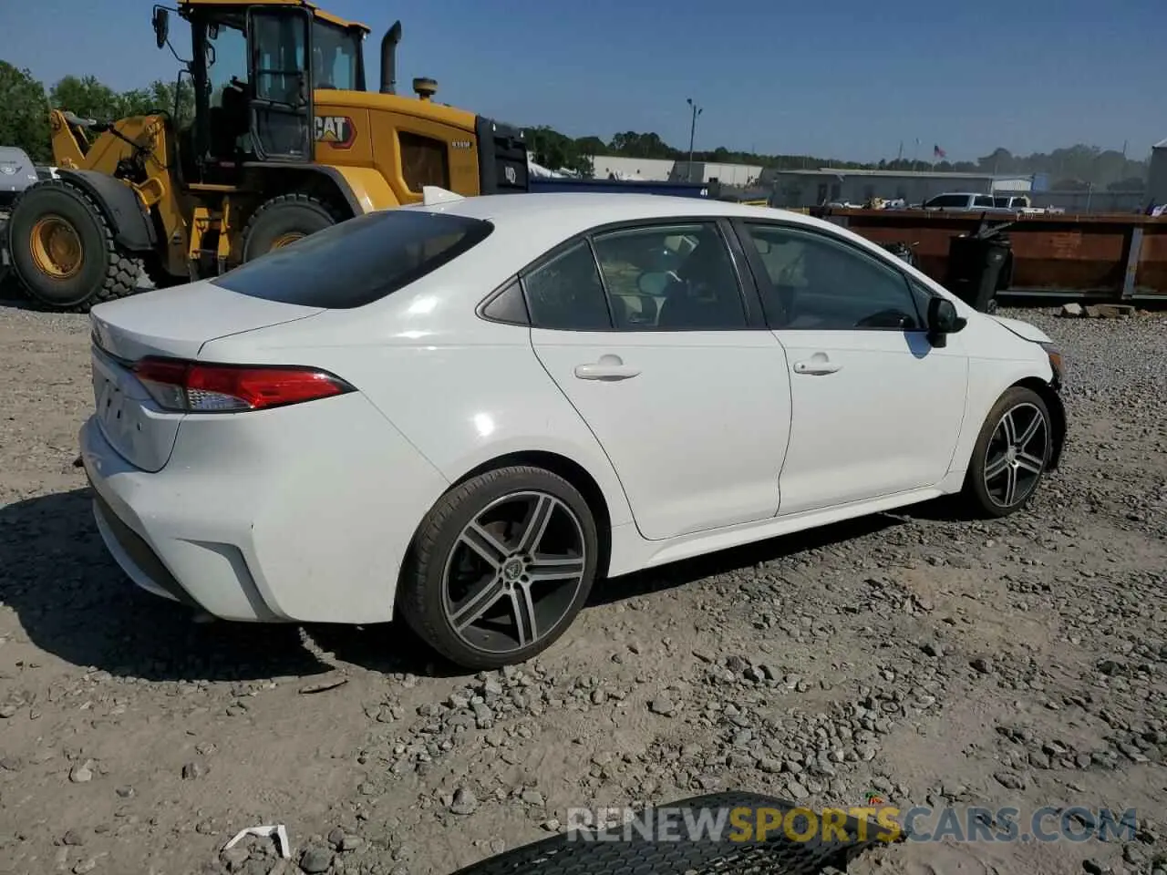 3 Photograph of a damaged car JTDDPRAE2LJ010197 TOYOTA COROLLA 2020