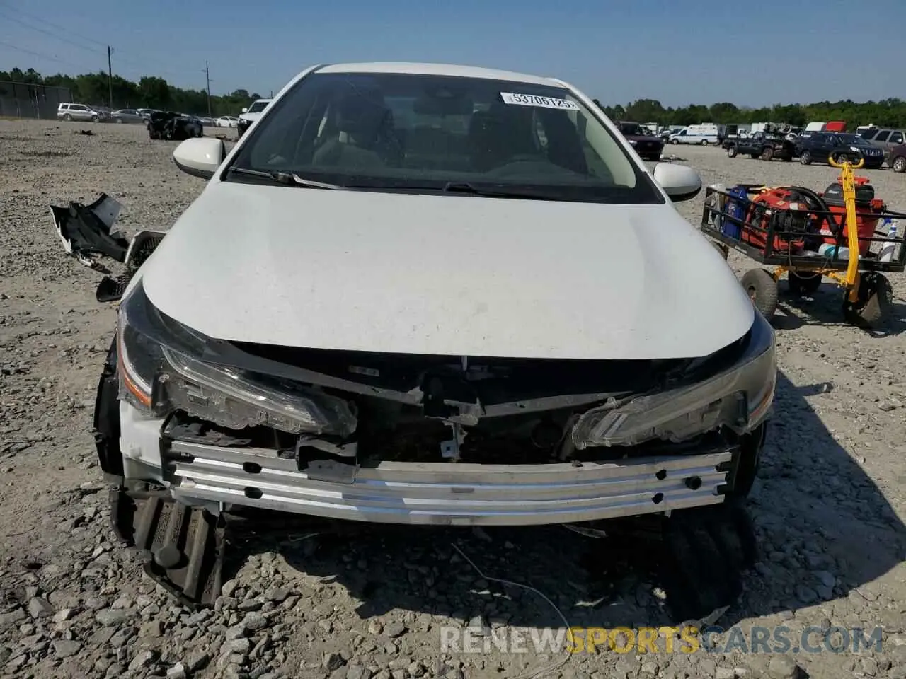 5 Photograph of a damaged car JTDDPRAE2LJ010197 TOYOTA COROLLA 2020