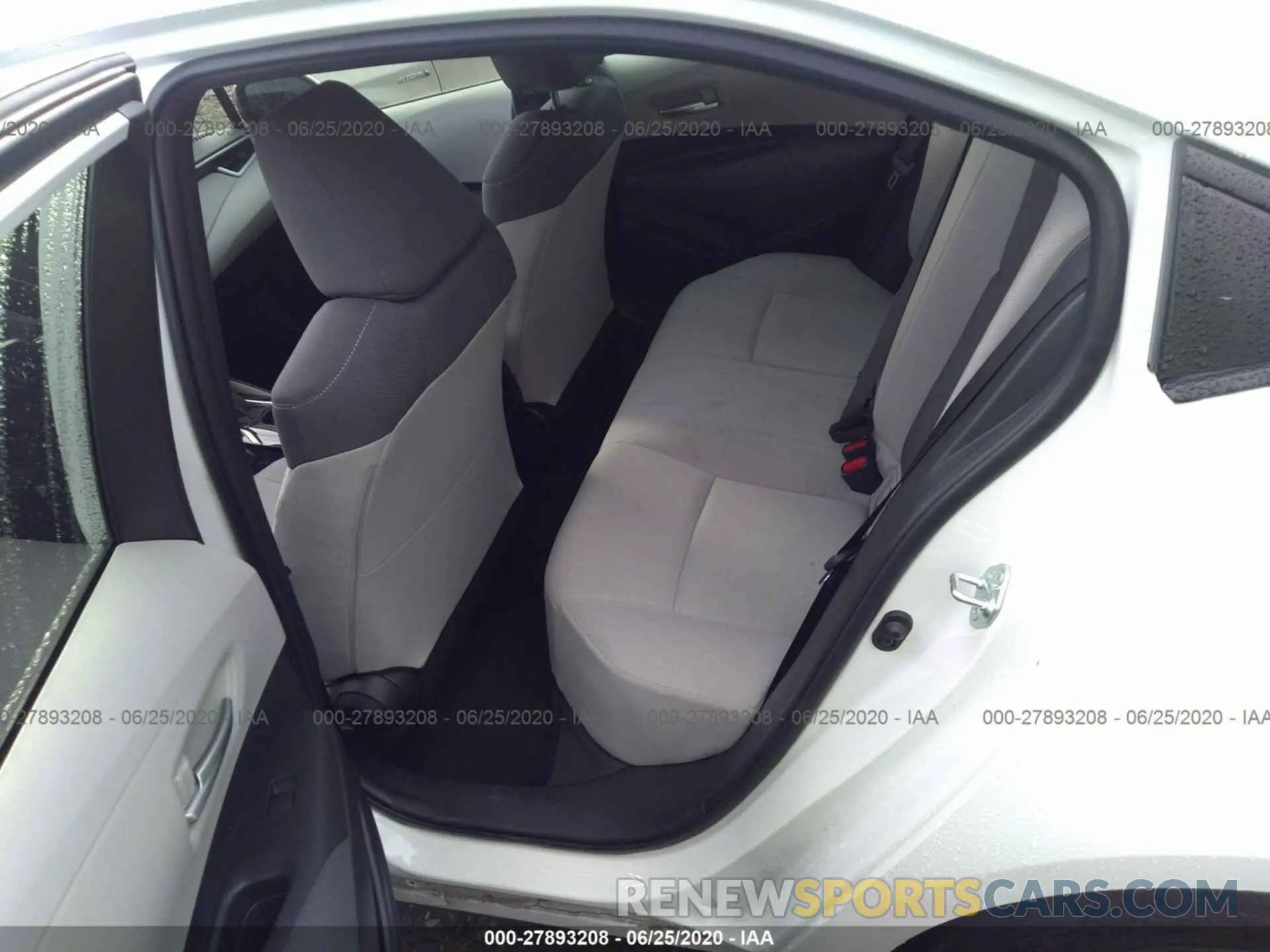 8 Photograph of a damaged car JTDDPRAE2LJ015075 TOYOTA COROLLA 2020