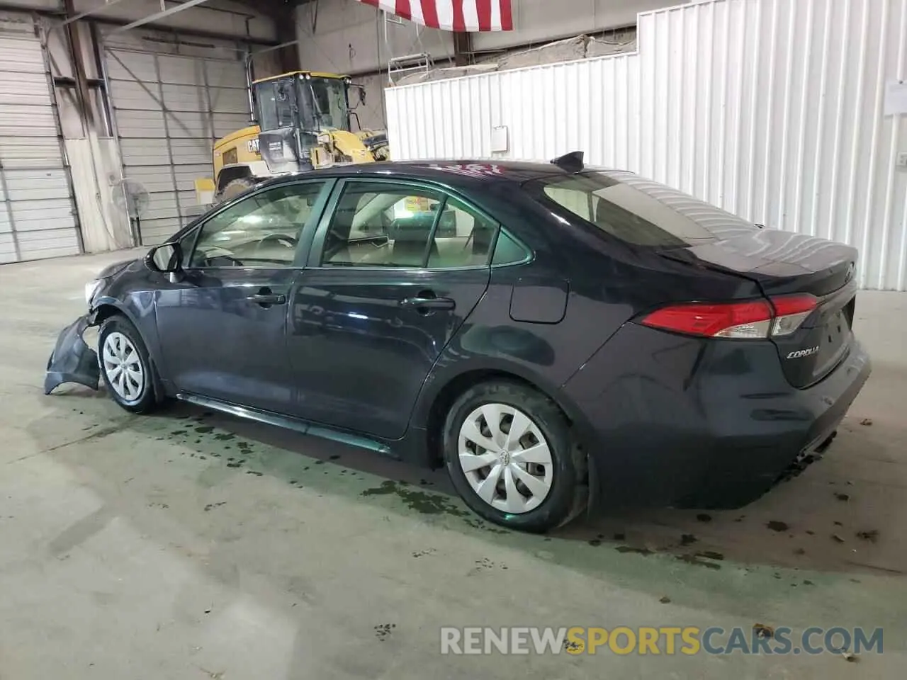 2 Photograph of a damaged car JTDDPRAE2LJ108727 TOYOTA COROLLA 2020