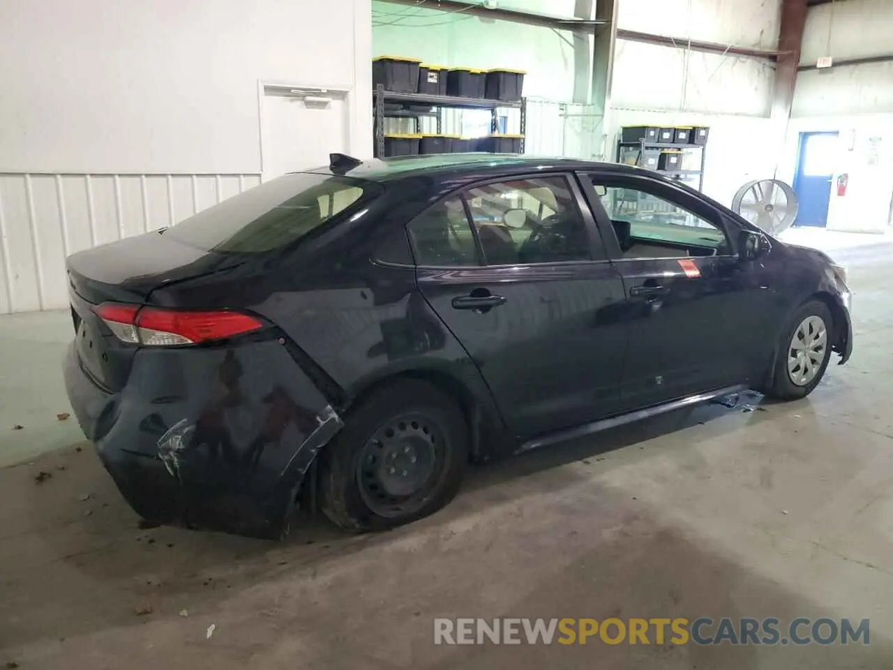 3 Photograph of a damaged car JTDDPRAE2LJ108727 TOYOTA COROLLA 2020