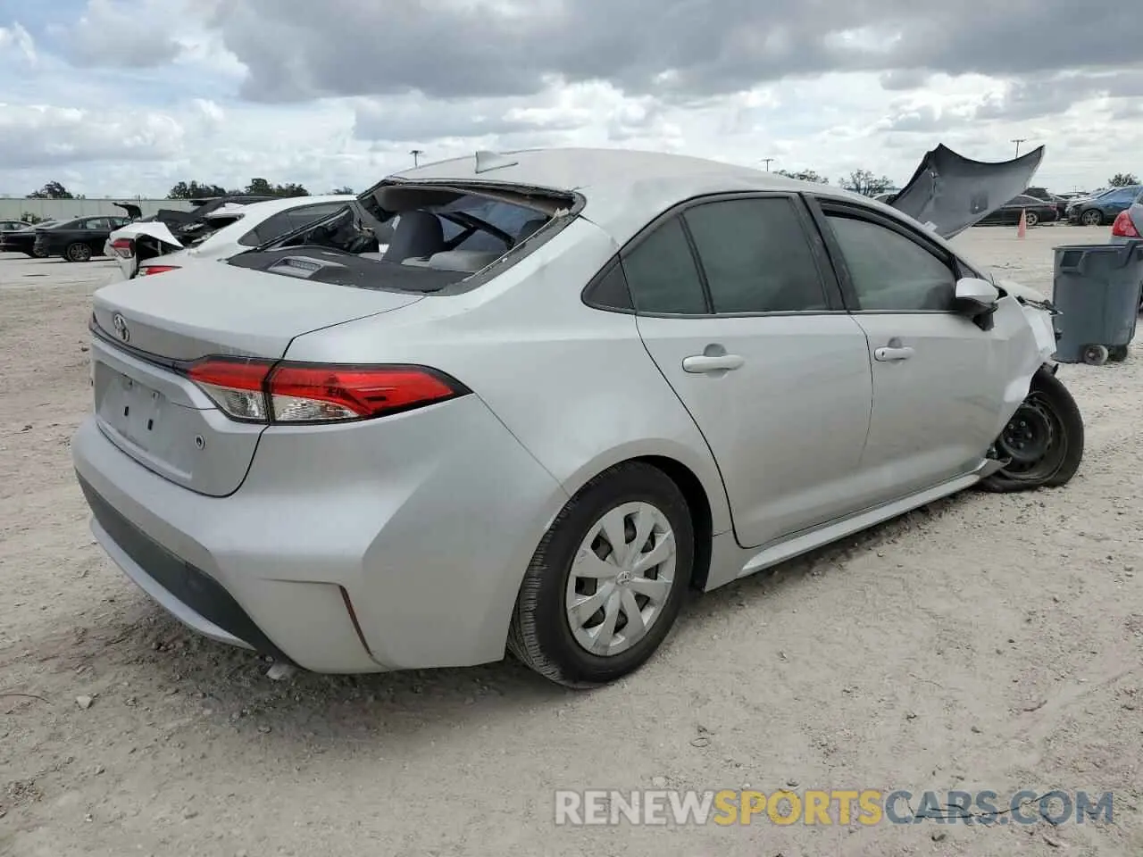 3 Photograph of a damaged car JTDDPRAE3LJ000388 TOYOTA COROLLA 2020