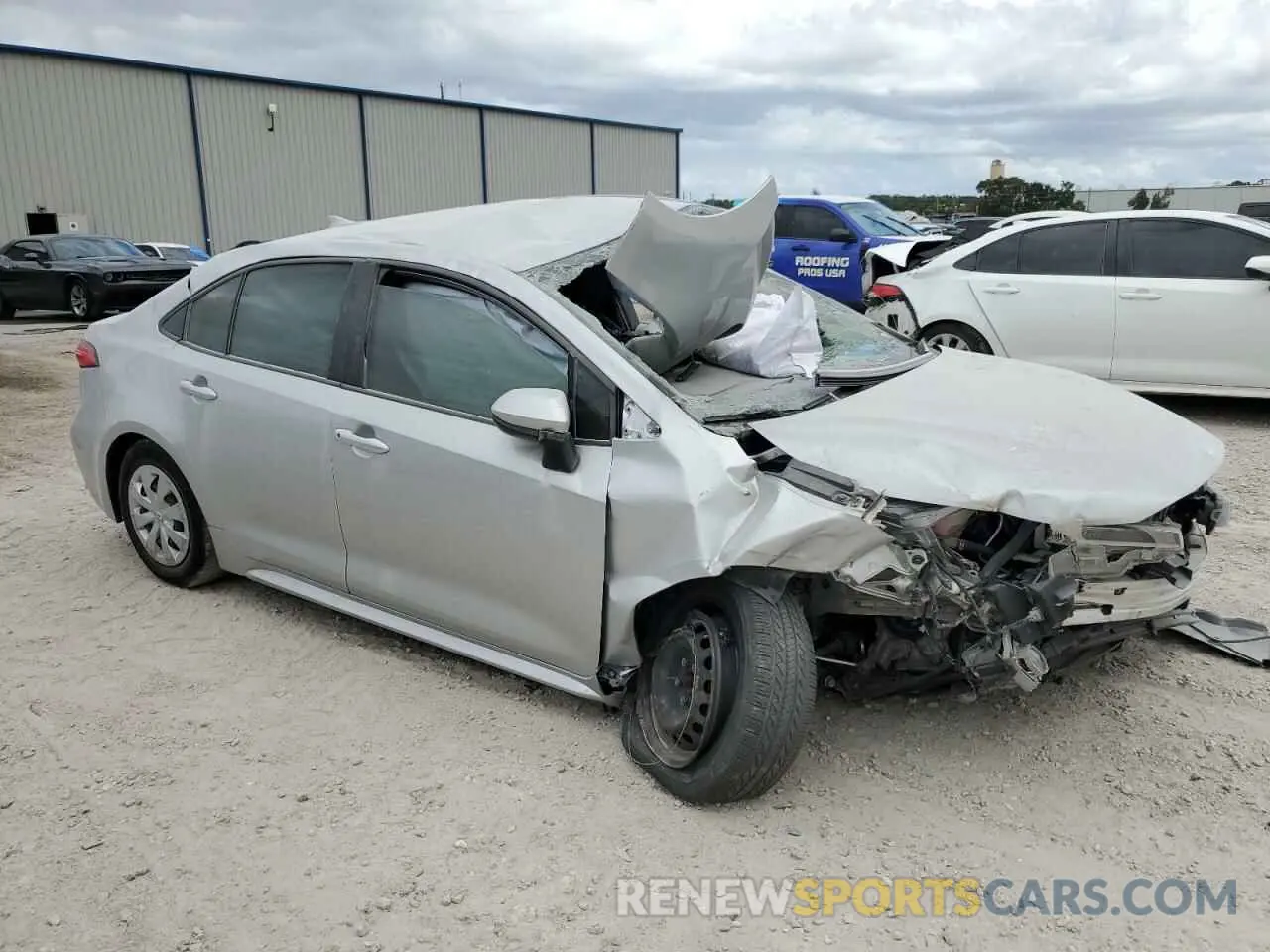 4 Photograph of a damaged car JTDDPRAE3LJ000388 TOYOTA COROLLA 2020