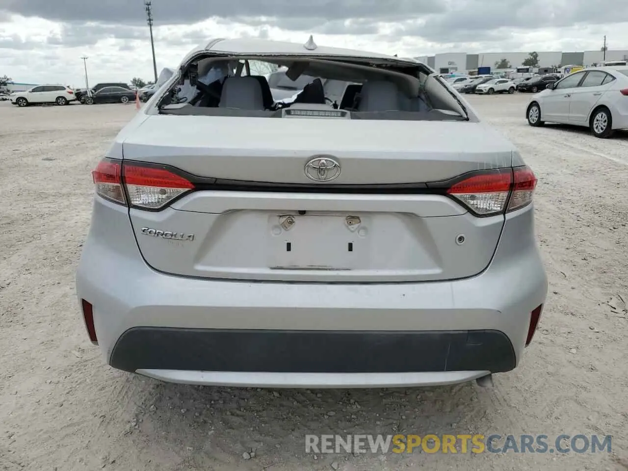 6 Photograph of a damaged car JTDDPRAE3LJ000388 TOYOTA COROLLA 2020