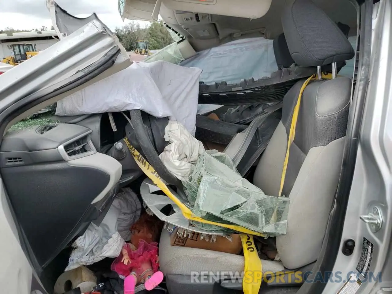 7 Photograph of a damaged car JTDDPRAE3LJ000388 TOYOTA COROLLA 2020