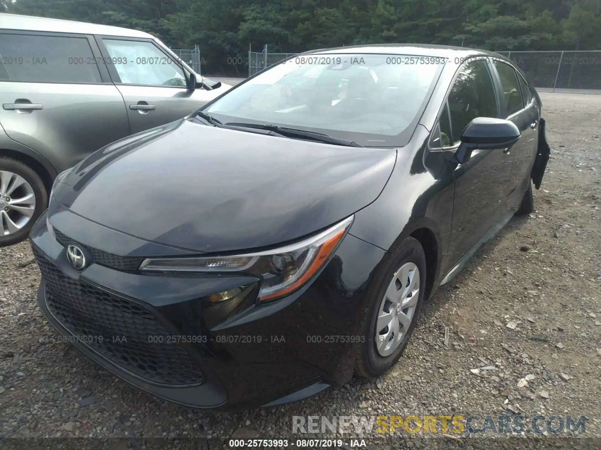 2 Photograph of a damaged car JTDDPRAE3LJ000990 TOYOTA COROLLA 2020