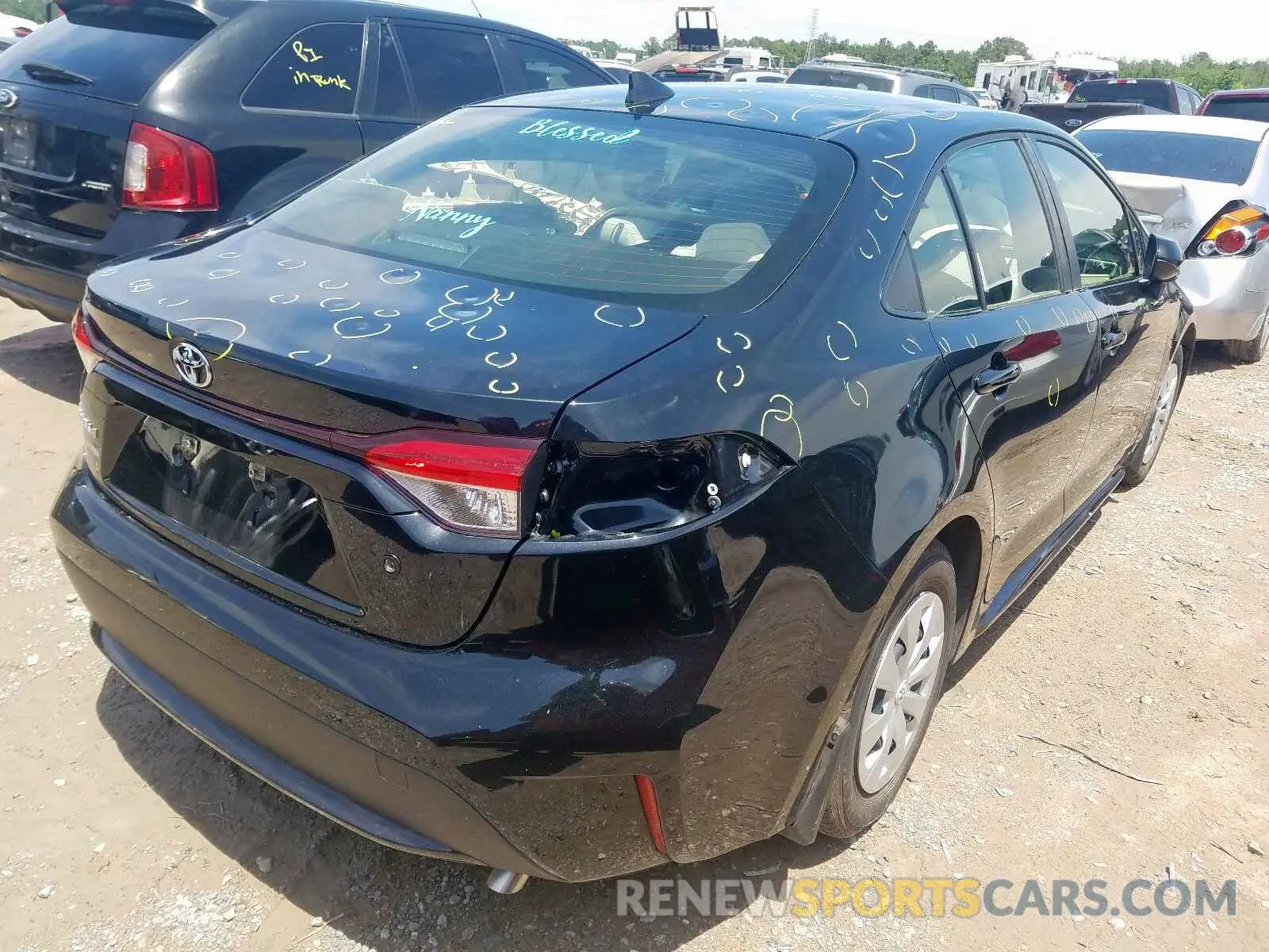 4 Photograph of a damaged car JTDDPRAE3LJ026778 TOYOTA COROLLA 2020