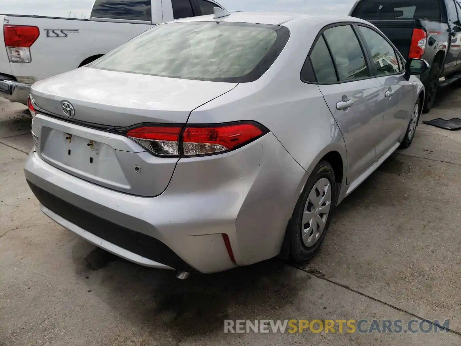 4 Photograph of a damaged car JTDDPRAE3LJ070540 TOYOTA COROLLA 2020