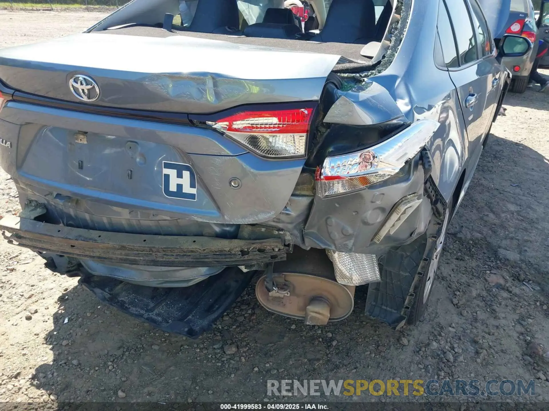 6 Photograph of a damaged car JTDDPRAE4LJ015451 TOYOTA COROLLA 2020