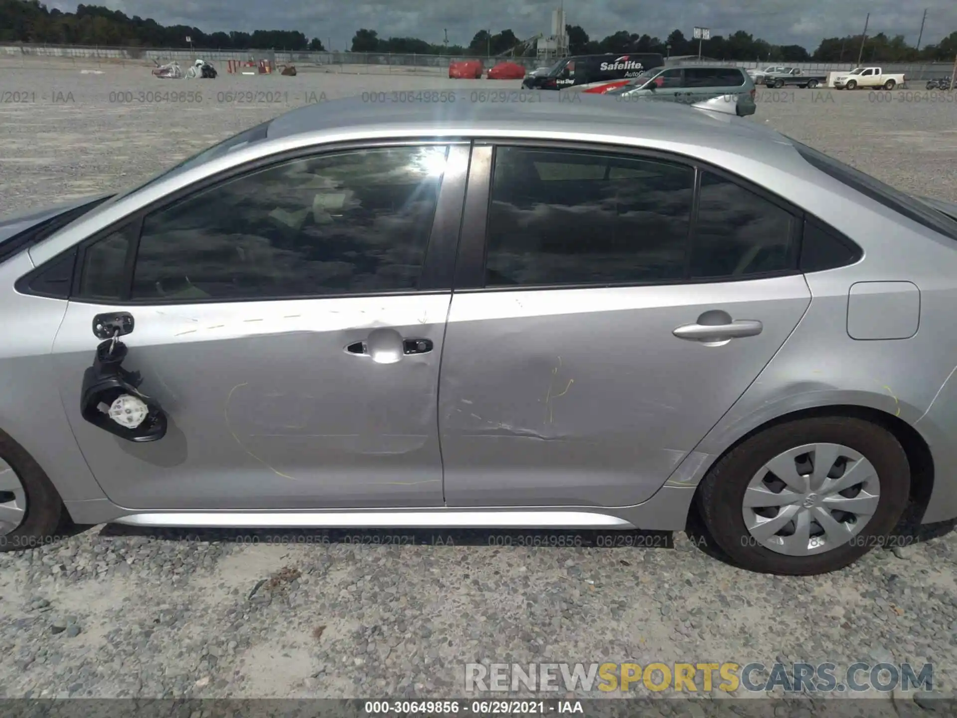 6 Photograph of a damaged car JTDDPRAE7LJ058844 TOYOTA COROLLA 2020