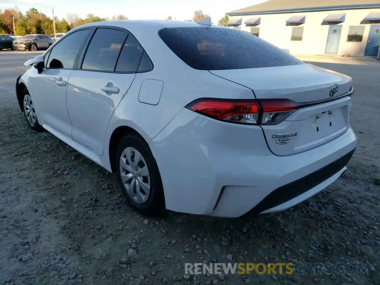 3 Photograph of a damaged car JTDDPRAE8LJ081209 TOYOTA COROLLA 2020